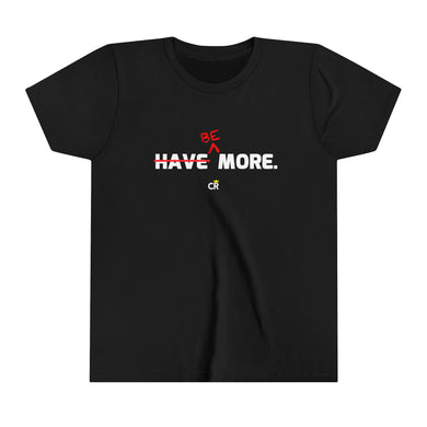 Be More Youth Short Sleeve Tee